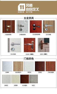 新标门窗 环保静音实木门，免漆工艺与五金锁具的全方位升级
